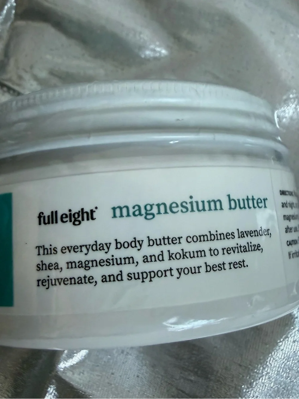 Full eight Magnesium Butter Everyday Body Butter